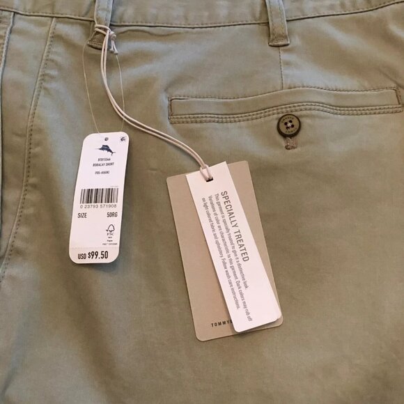 Tommy Bahama Mens Big & Tall 50RG Khaki Stretch 10” Boracay Chino Shorts 50 Big - Picture 8 of 8